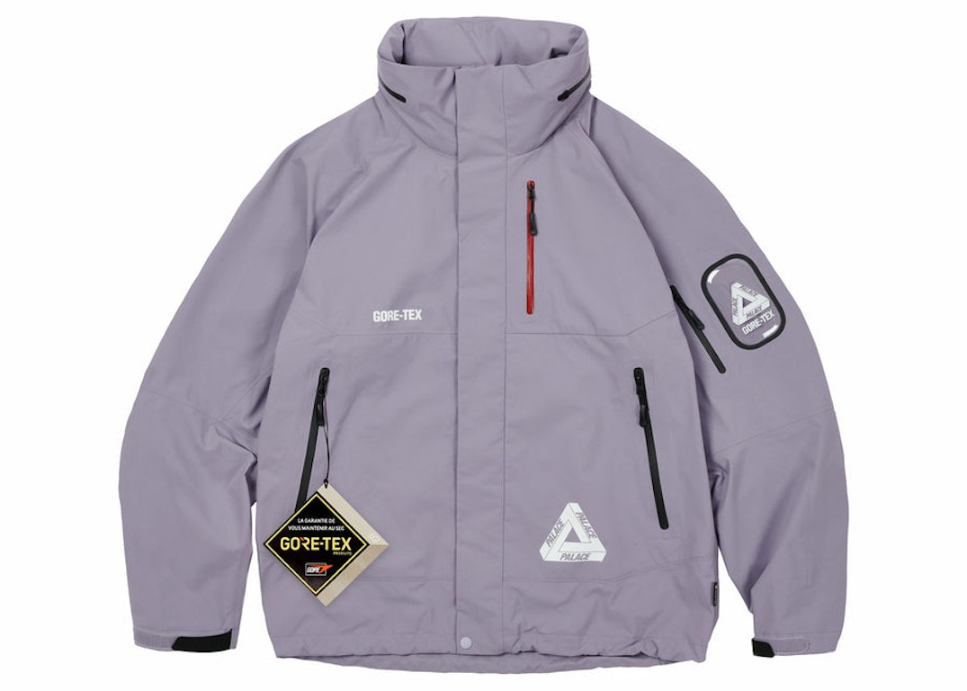 Pre-owned Palace Gore-tex S-tech Jacket Purple