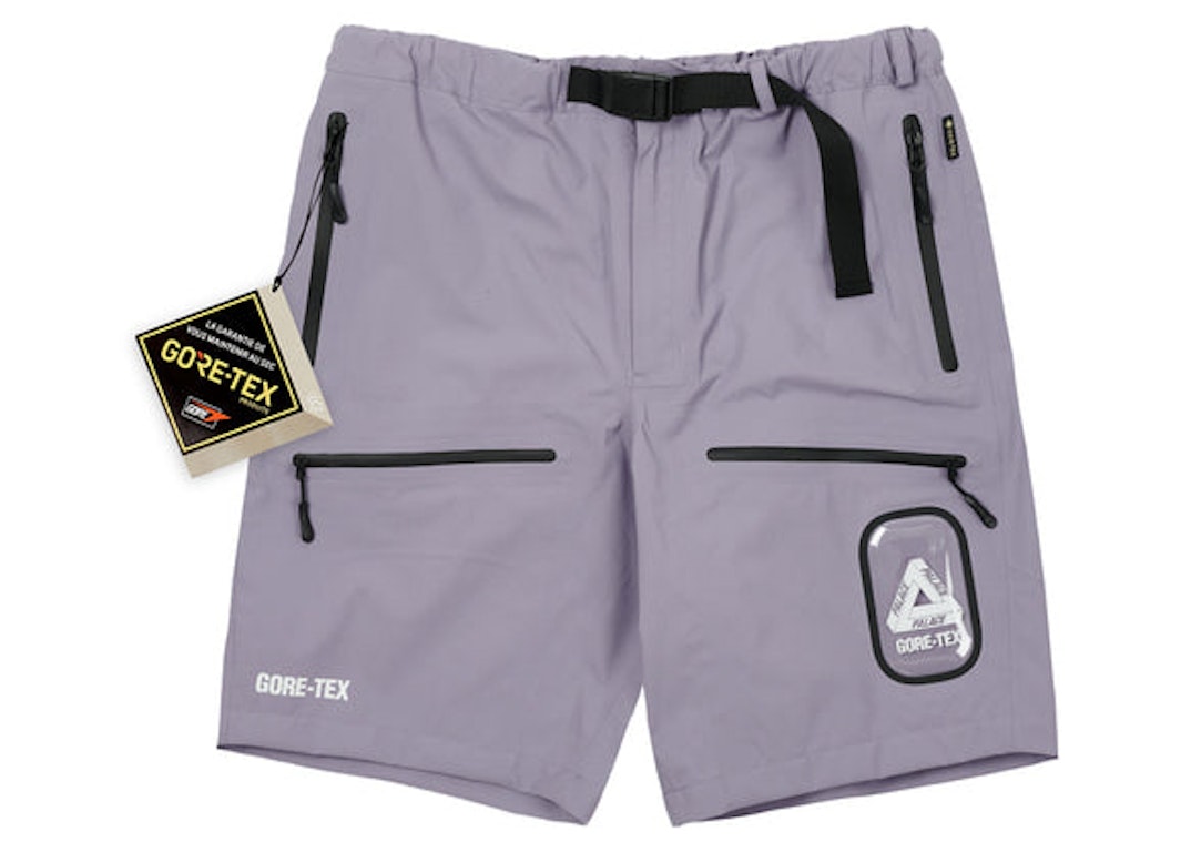 Pre-owned Palace Gore-tex S-tech Shorts Purple