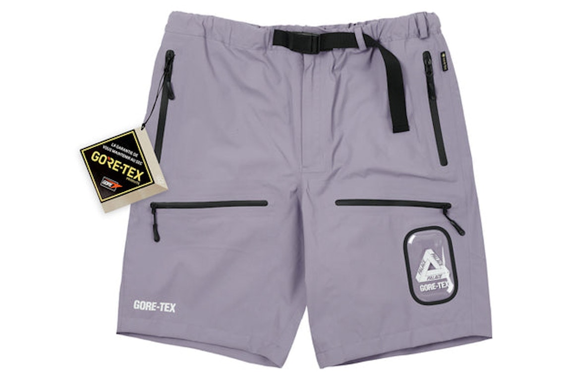 Pre-owned Palace Gore-tex S-tech Shorts Purple