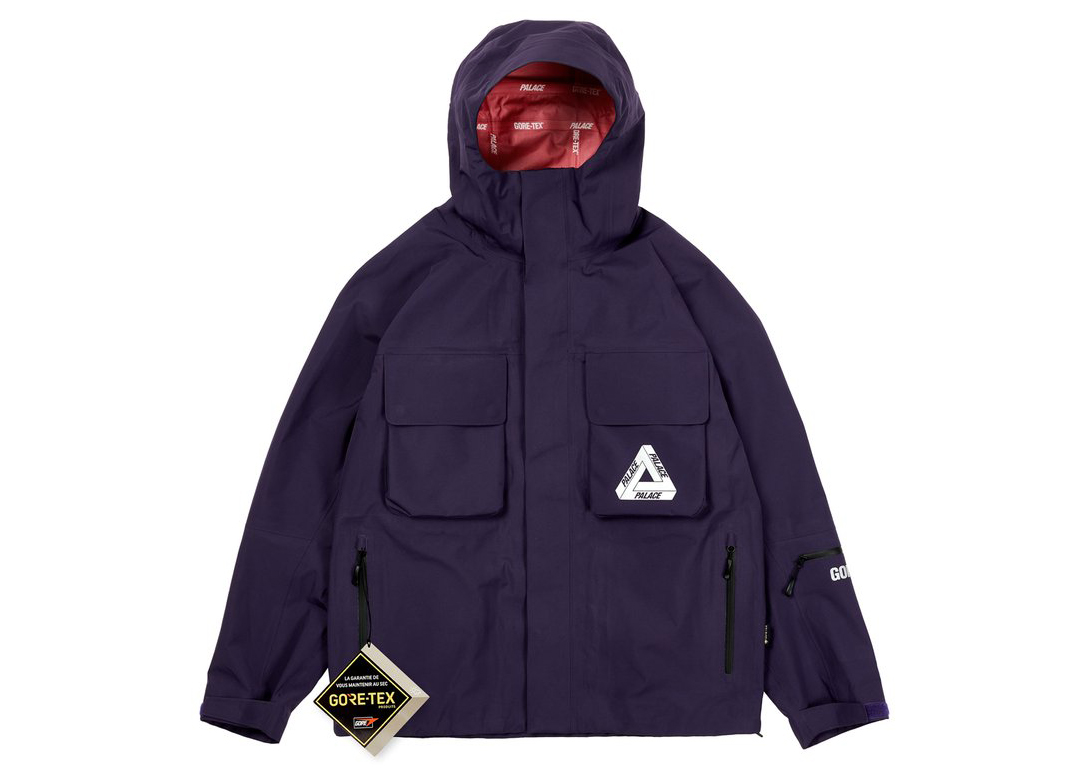 Palace GORE-TEX The Don Jacket Deep Purple - FW21 - US