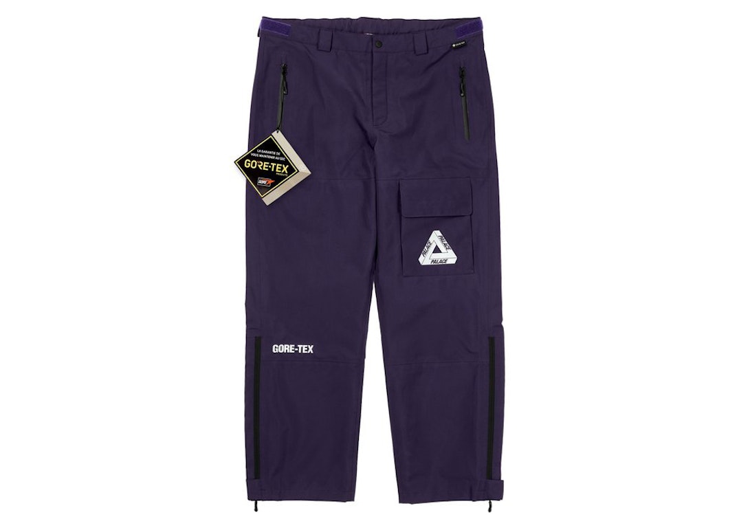 Pre-owned Palace Gore-tex The Don Pant Deep Purple