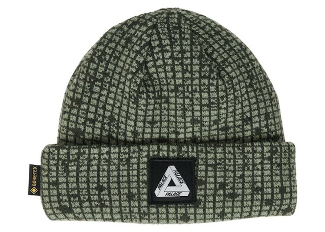Pre-owned Palace Gore-tex Tri-ferg Patch Beanie Night Grid Dpm