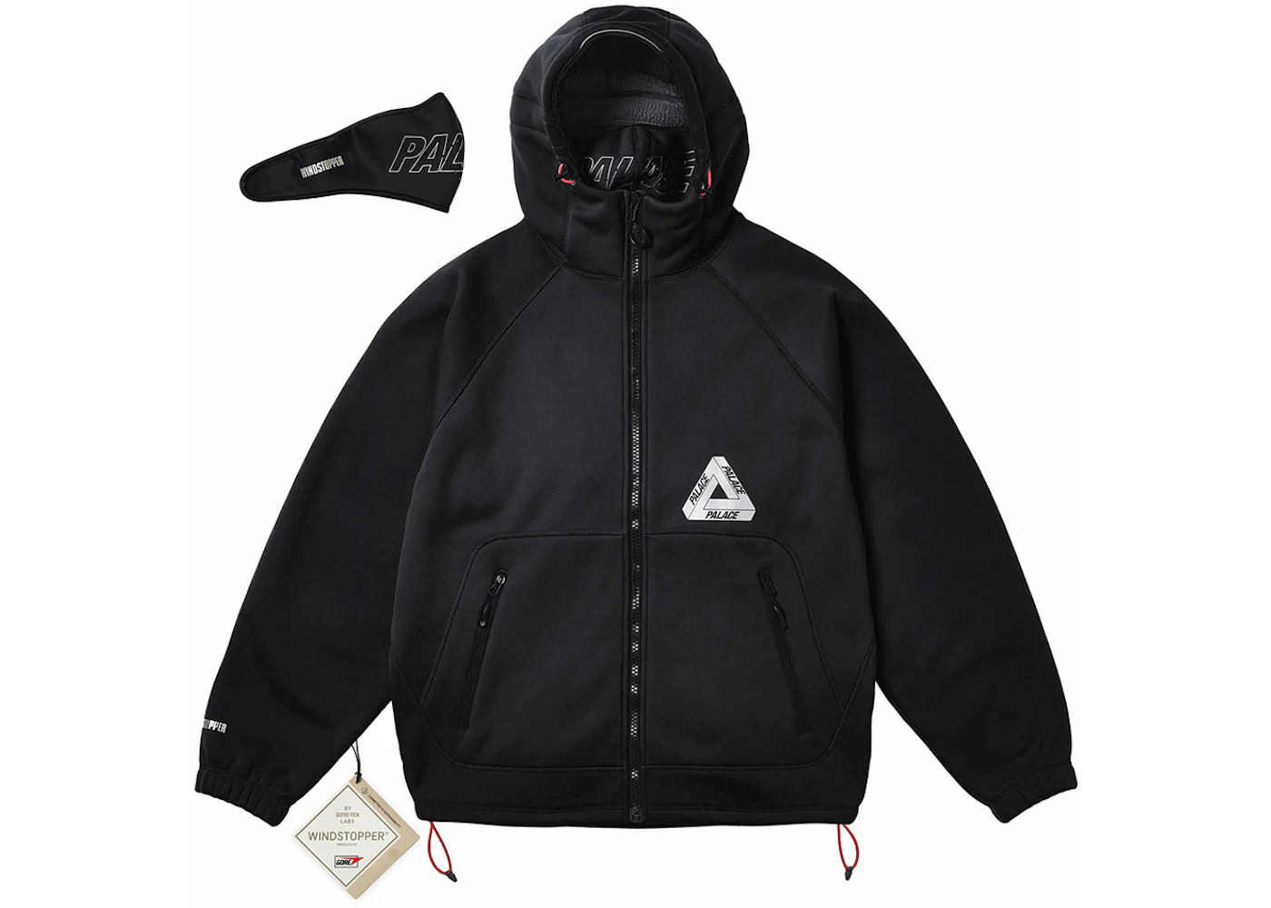 Palace GORE-TEX Windstopper Jacket Black Men's SS24 US