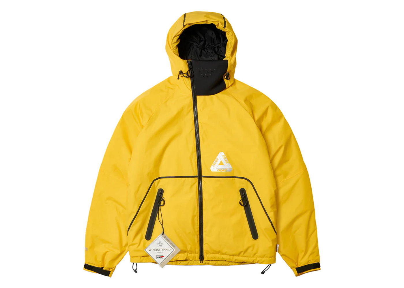 Palace GORE-TEX Windstopper Mask Jacket Yellow メンズ - FW23 - JP