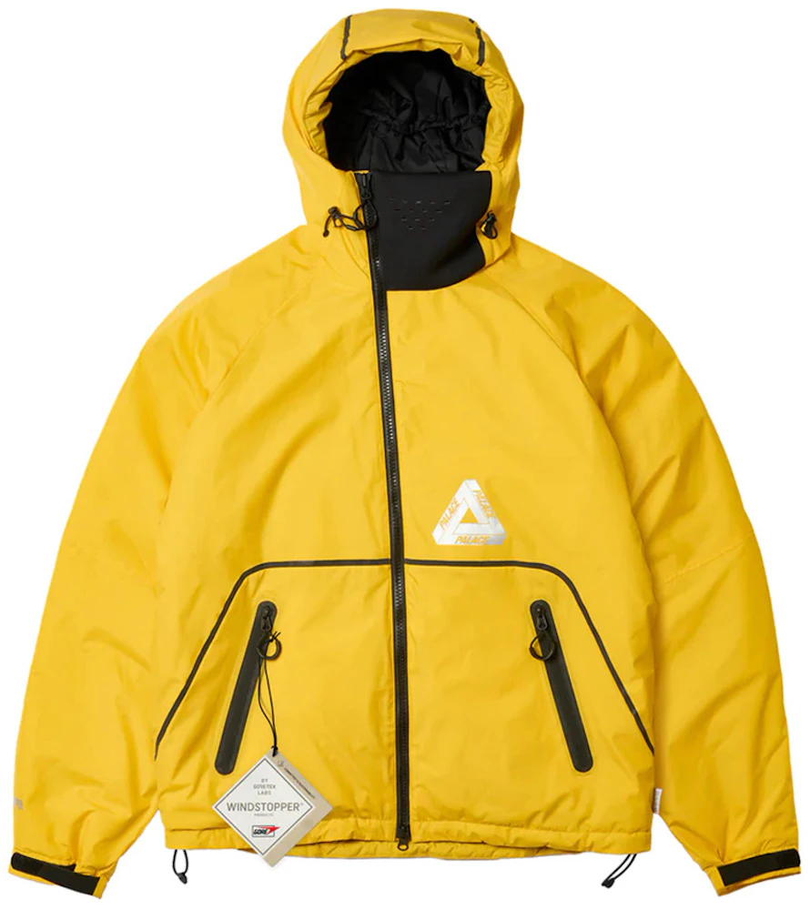 Palace GORE-TEX Windstopper Mask Jacket Yellow Men's - FW23 - US