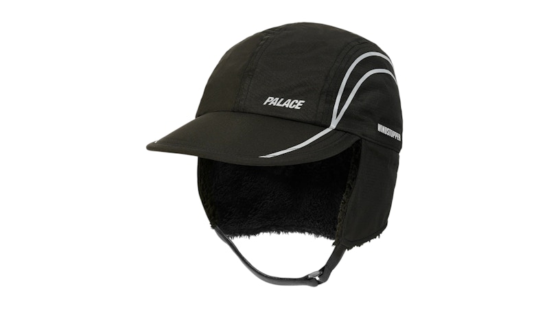 Palace GORE-TEX Windstopper Posh Earflap 4-Panel Black Men's