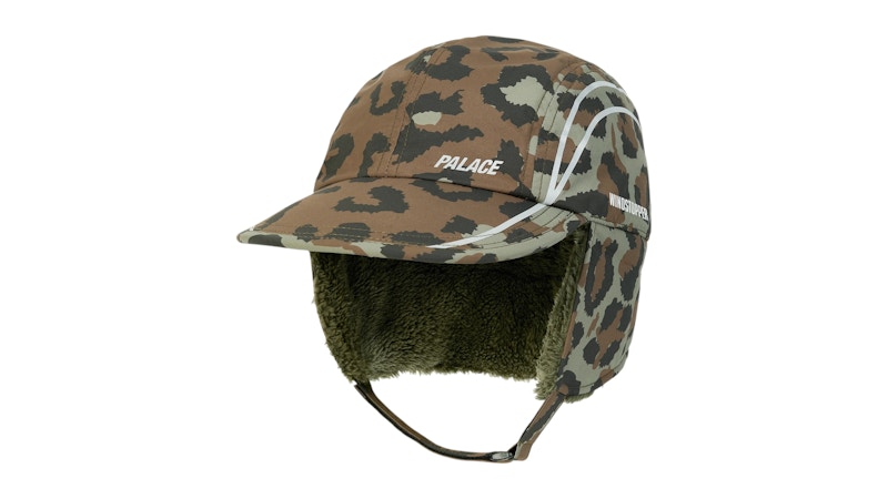 Palace GORE-TEX Windstopper Posh Earflap 4-Panel Cheetah Men's