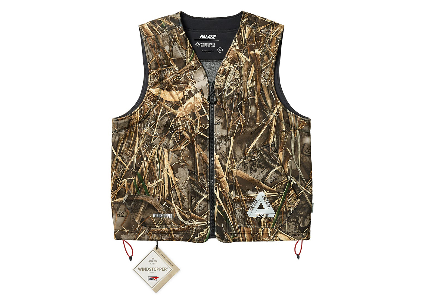 Palace GORE-TEX Windstopper Vest Realtree Max 7 Men's - SS24 - US