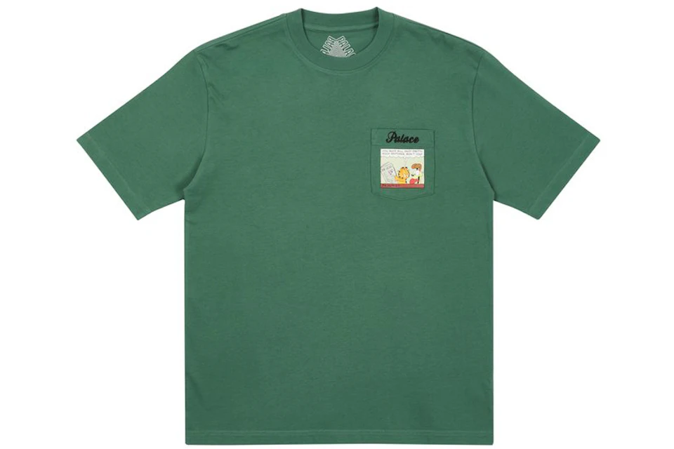 Palace Garfield Pocket T-shirt Fern