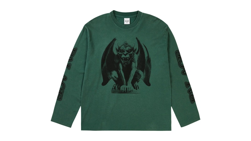 Palace Gargoyle L/S T-shirt Racey Green