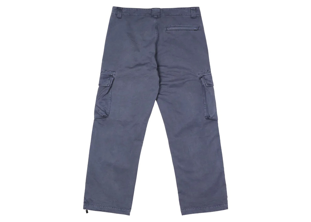 Palace Garment Dyed Cargo Trouser Grey Men's - FW22 - US