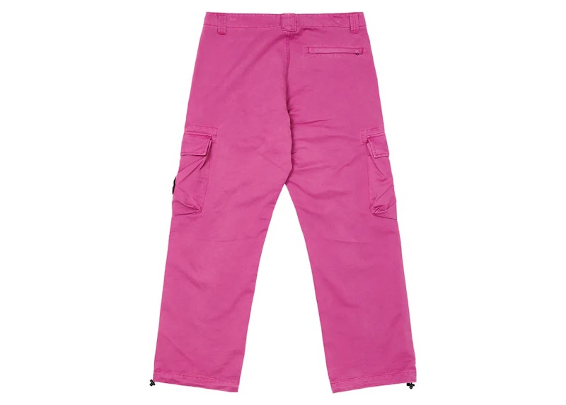 Palace Garment Dyed Cargo Trouser Pink Men's - FW22 - US