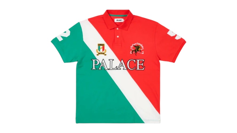Palace Geezer Polo Navy/Blue Men's - SS25 - US