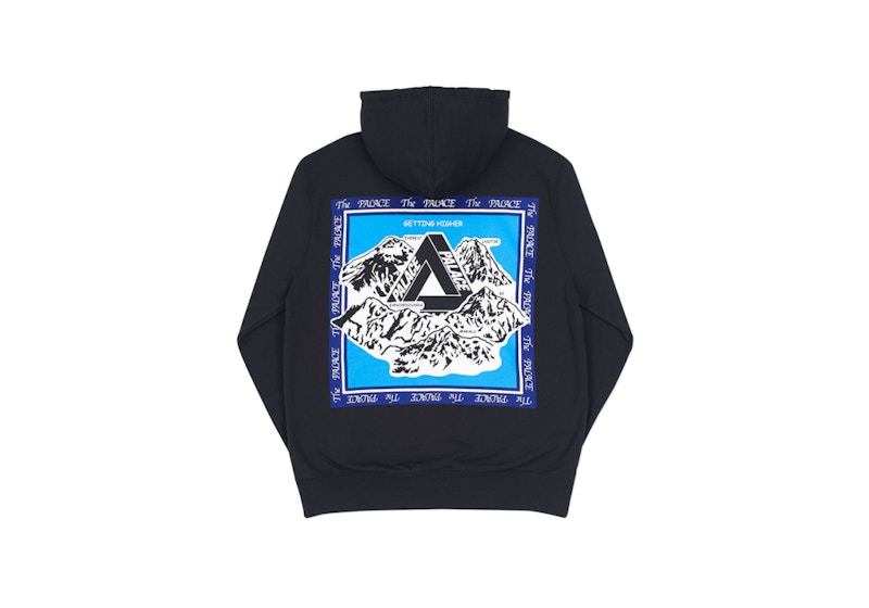 Palace Getting Higher Hood Black Men s Winter 2017 US