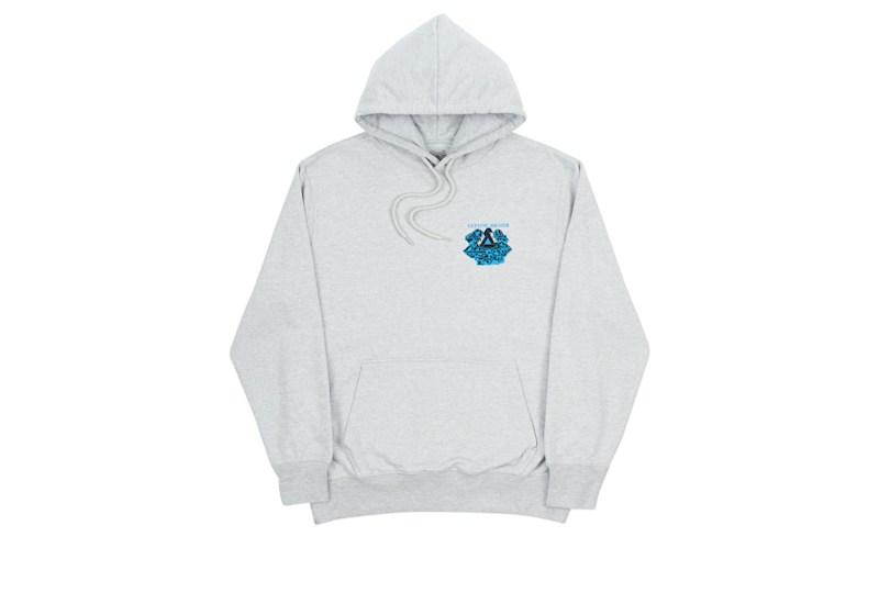 Palace Getting Higher Hood Grey Marl