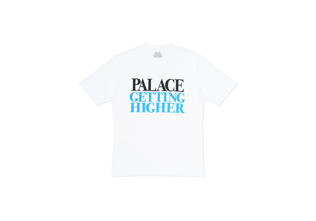 Palace Getting Higher T-Shirt Black Men's - Winter 2017 - GB