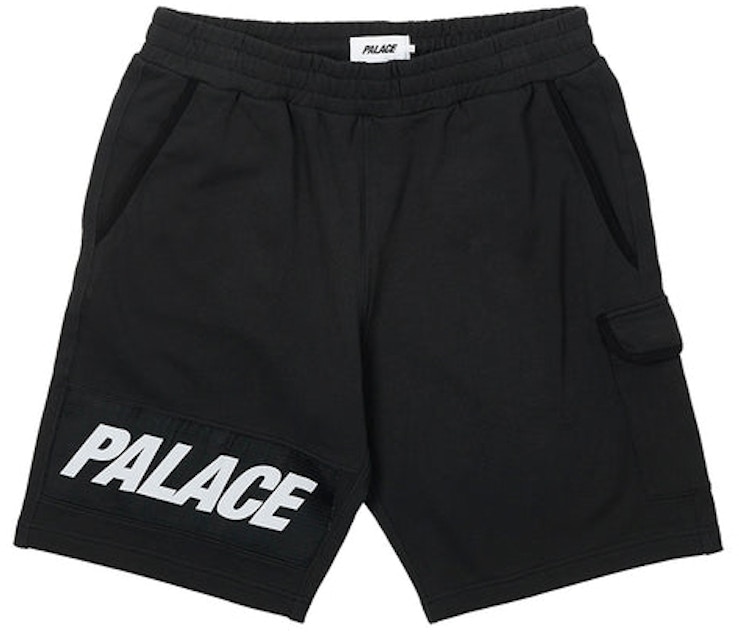 Palace Giant Woven Label Shorts Black - SS22