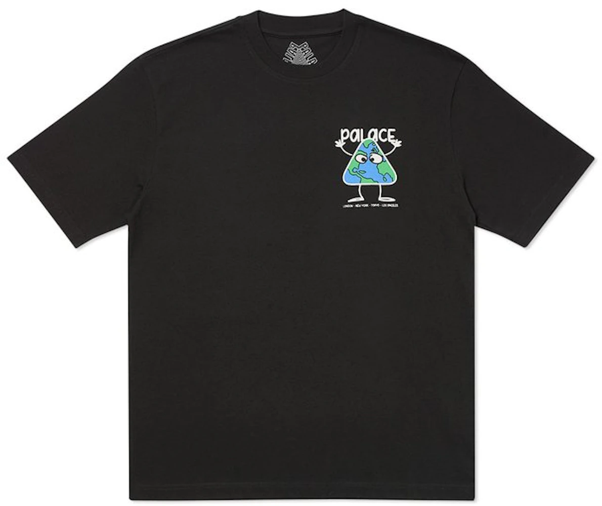 Palace Globlerone T-Shirt Black Men's - SS20 - US