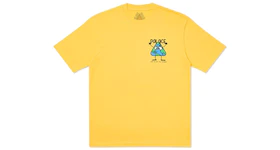 Palace Globlerone T-Shirt Yellow