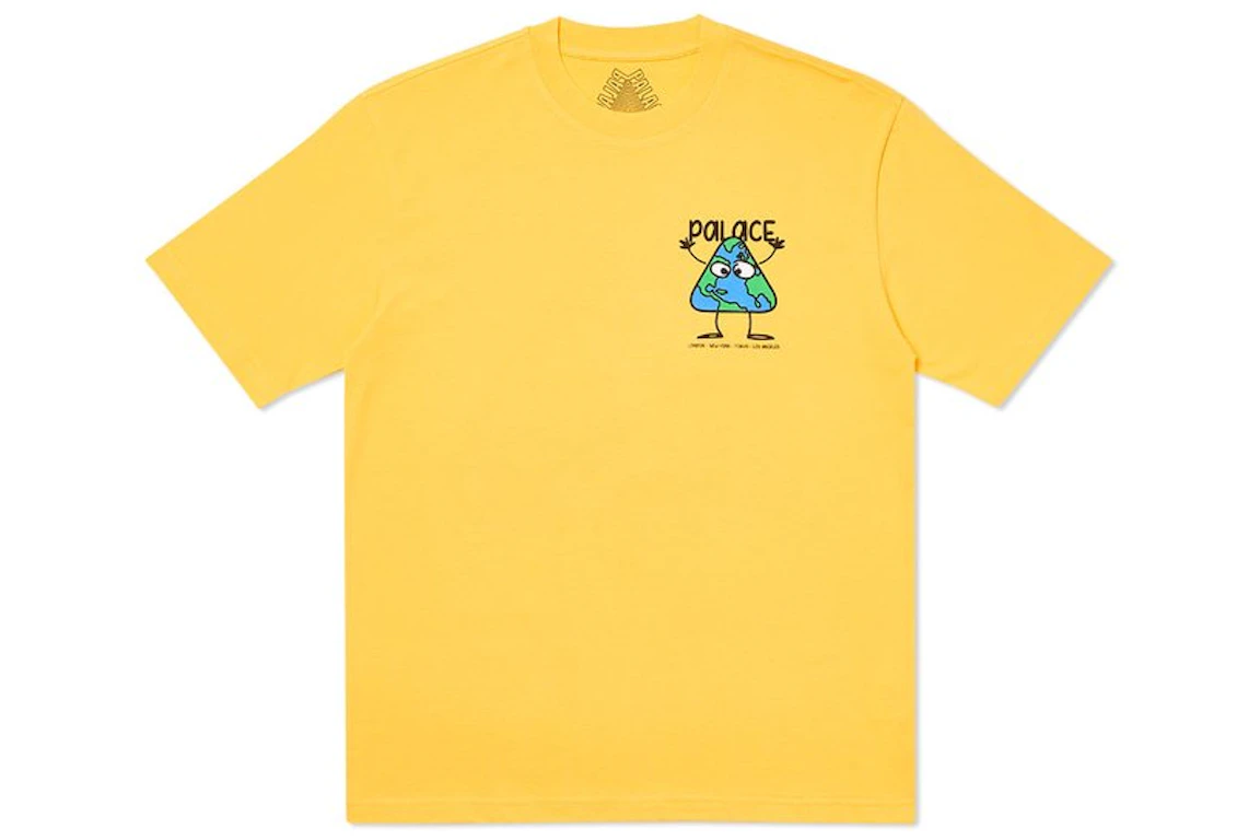 Palace Globlerone T-Shirt Yellow