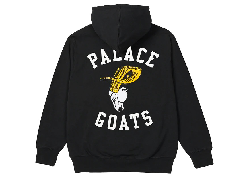 Palace Goats Hood Black Men's - SS22 - US