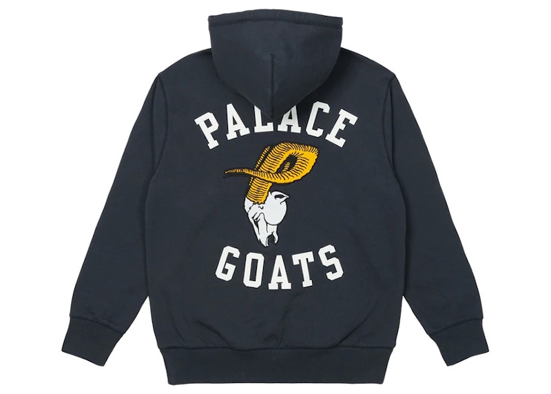 Palace Goats Hood Black Men's - SS22 - US