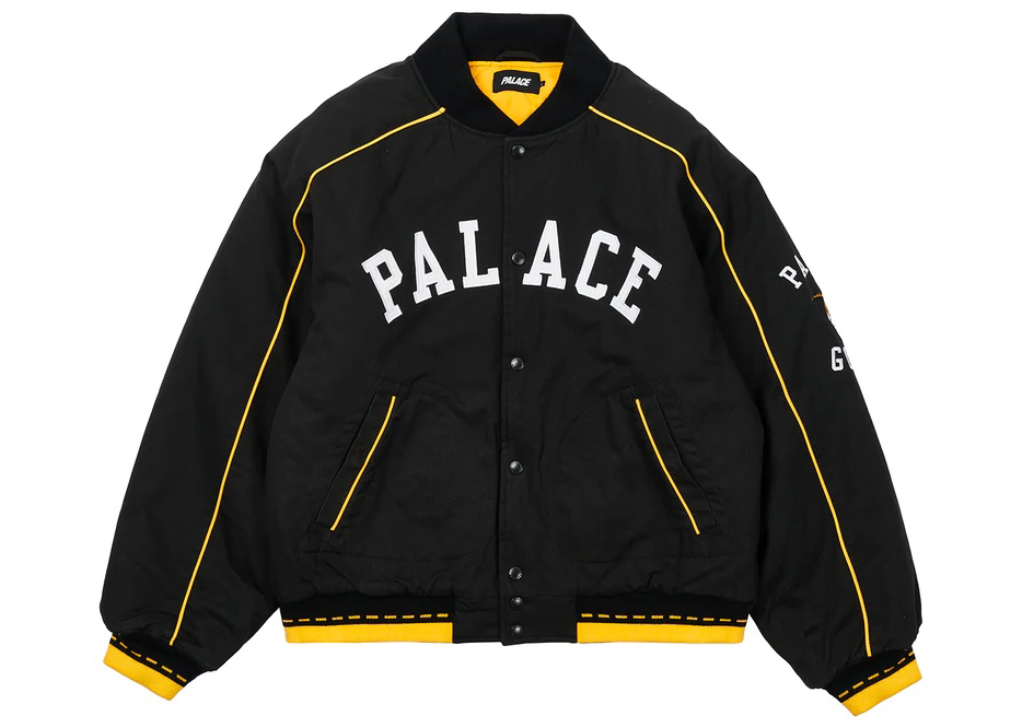 Palace Goats Varsity Jacket Black Men's - SS22 - US