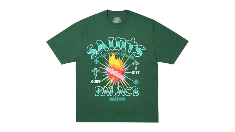 Palace Gods Gift T-Shirt Racey Green