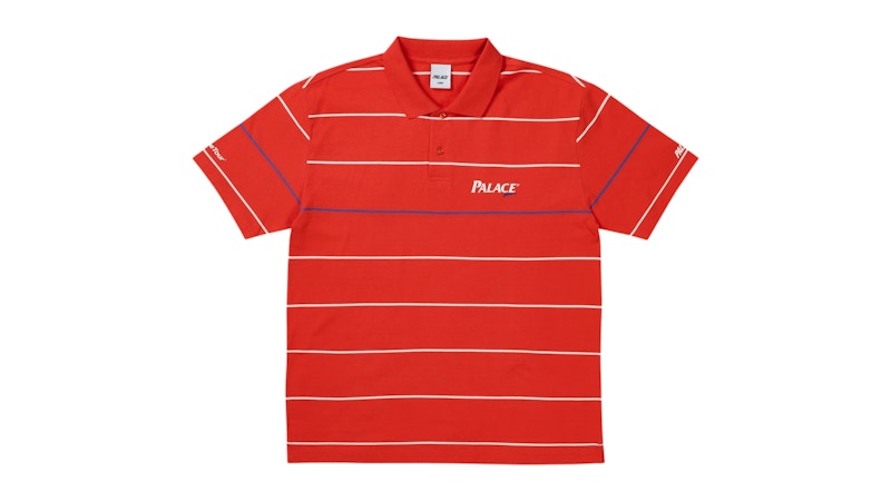 Palace Golf Polo Washed Red