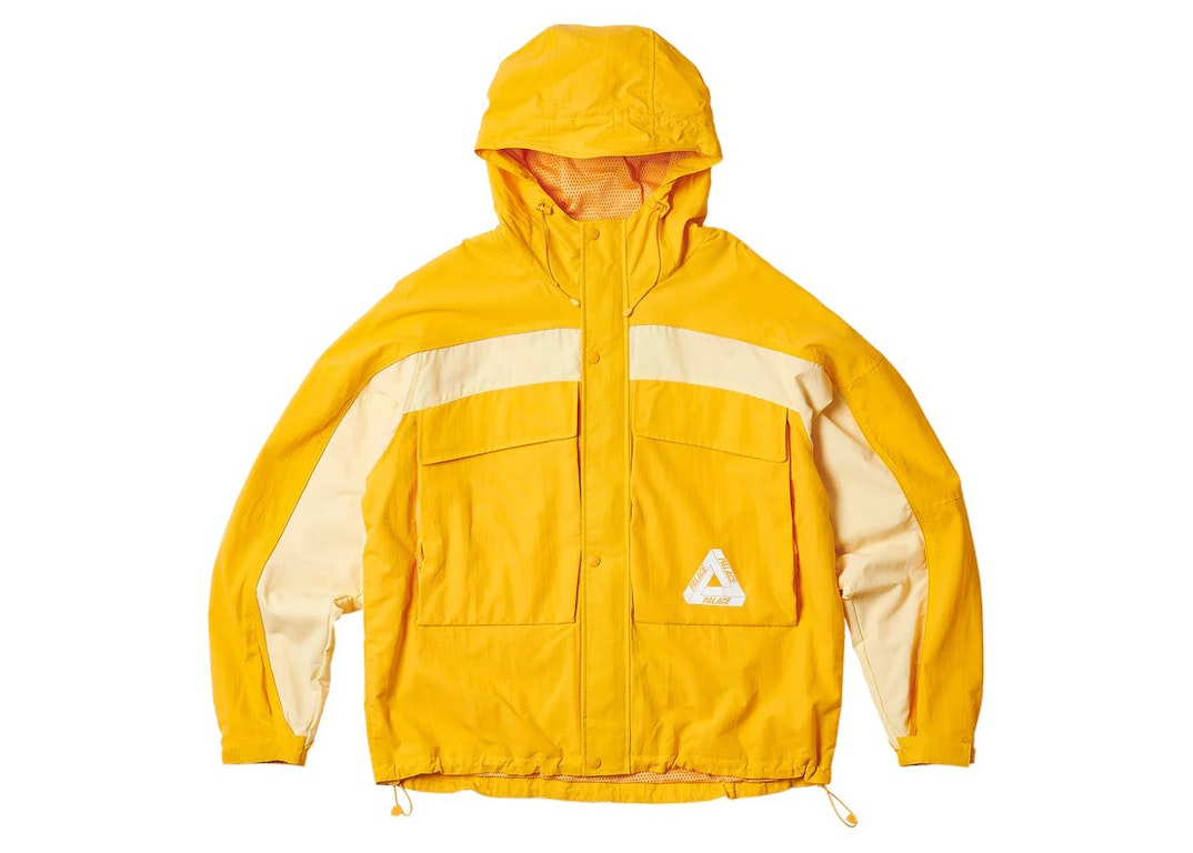 Pre-owned Palace Gone Fishing Jacket Yellow