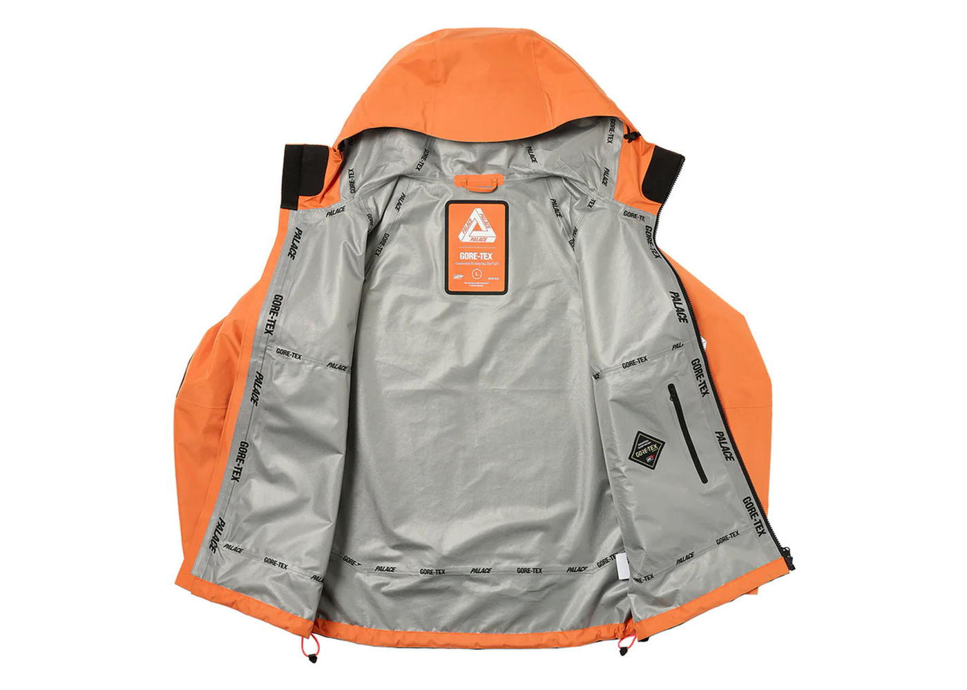 Palace Gore-Tex 3L Jacket Tiger Orange Men's - SS24 - US