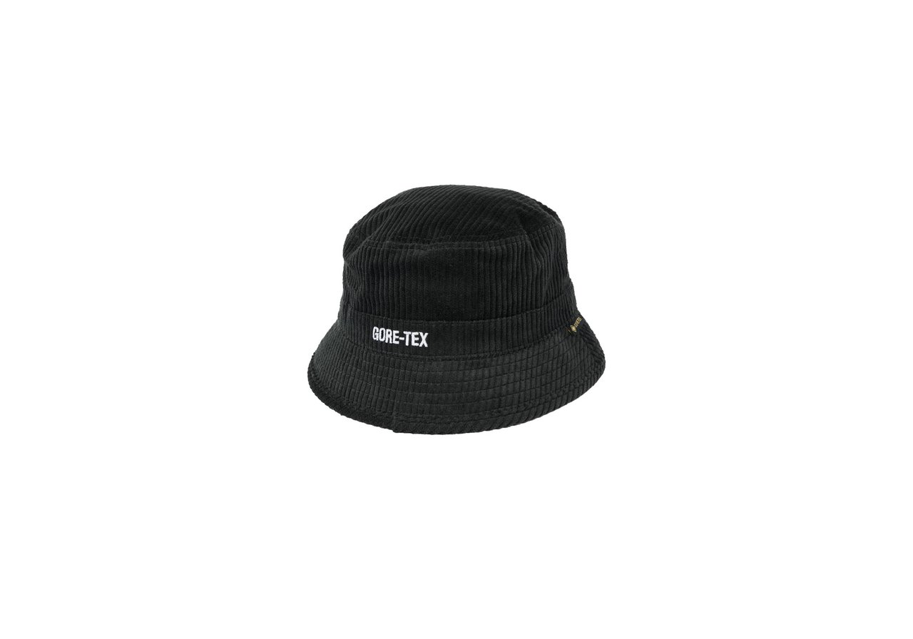 Palace Gore-Tex Corduroy Bucket Hat Black - FW21 - US
