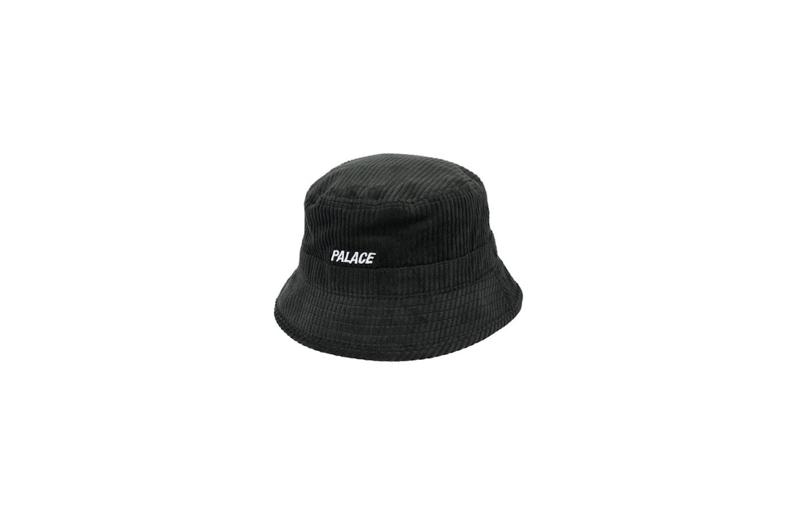Pre-owned Palace Gore-tex Corduroy Bucket Hat Black