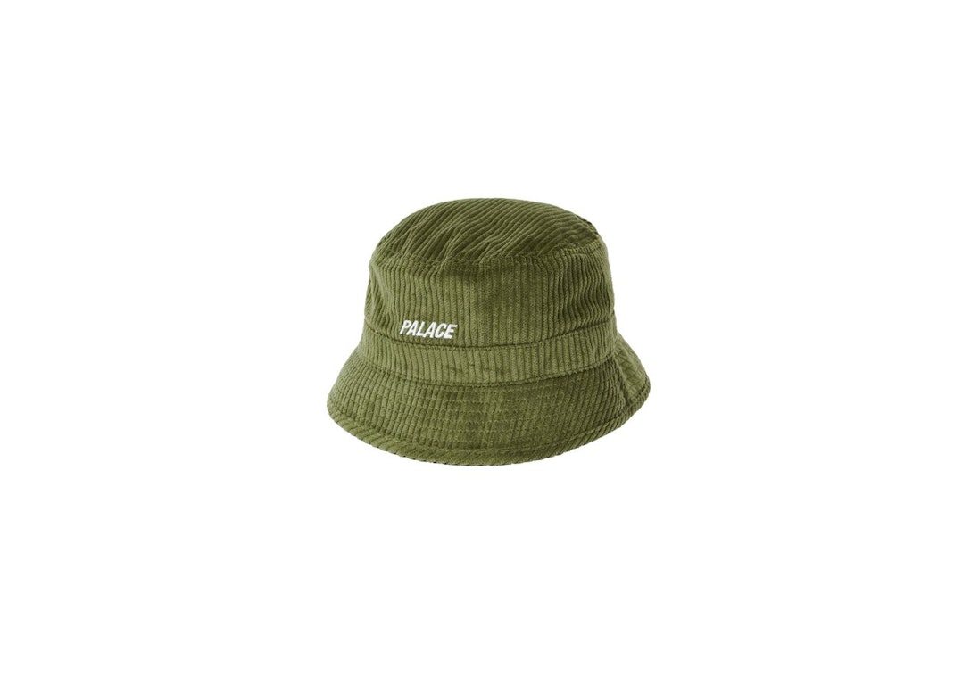 Pre-owned Palace Gore-tex Corduroy Bucket Hat Green