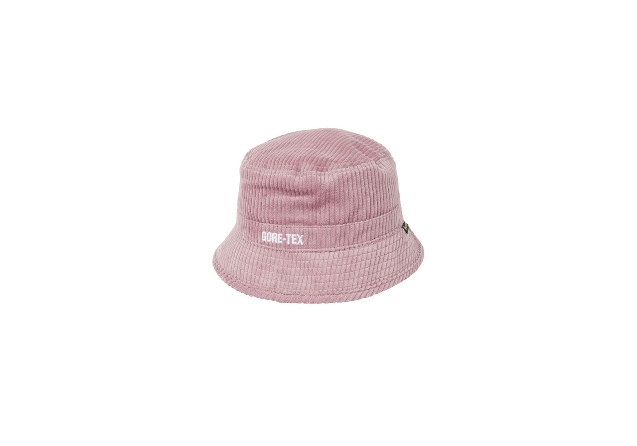 Palace Gore-Tex Corduroy Bucket Hat Pink - FW21 - JP