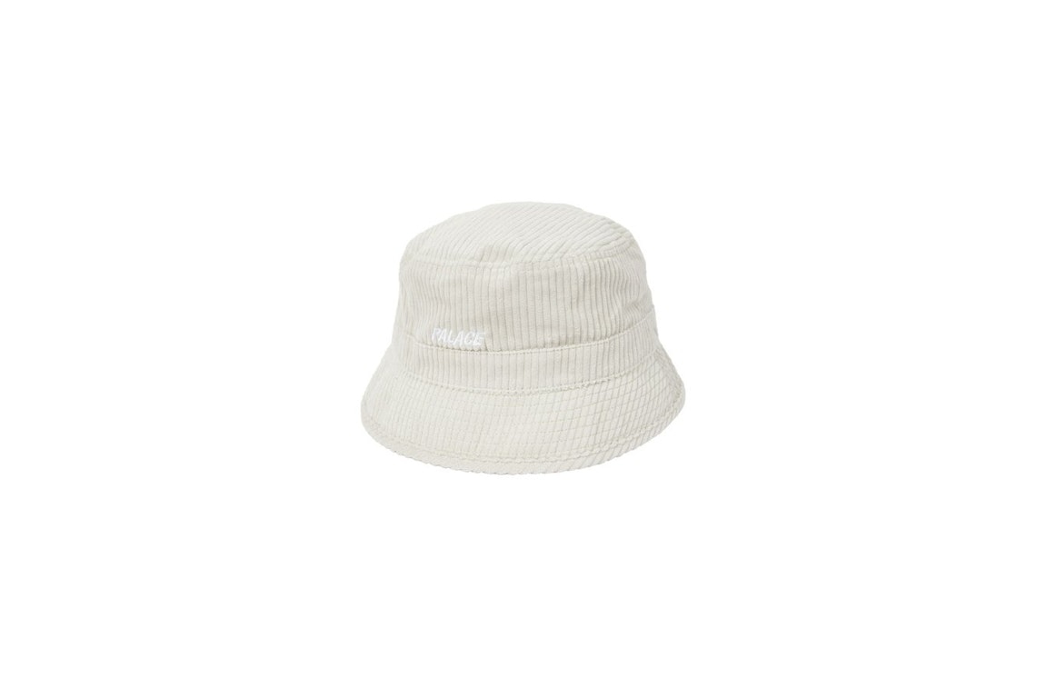 Pre-owned Palace Gore-tex Corduroy Bucket Hat Stone