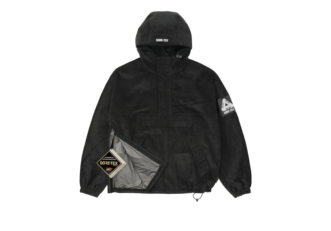 Pre-owned Palace Gore-tex Corduroy Jacket Black