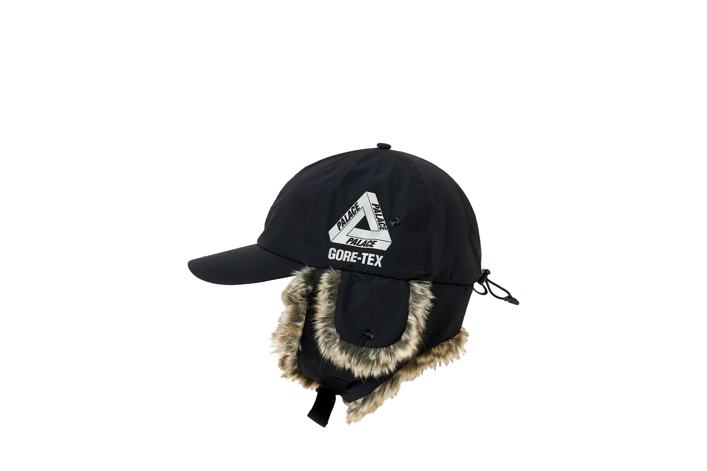 Palace Gore-Tex Dog Ear 6-Panel Black Men's - FW23 - US