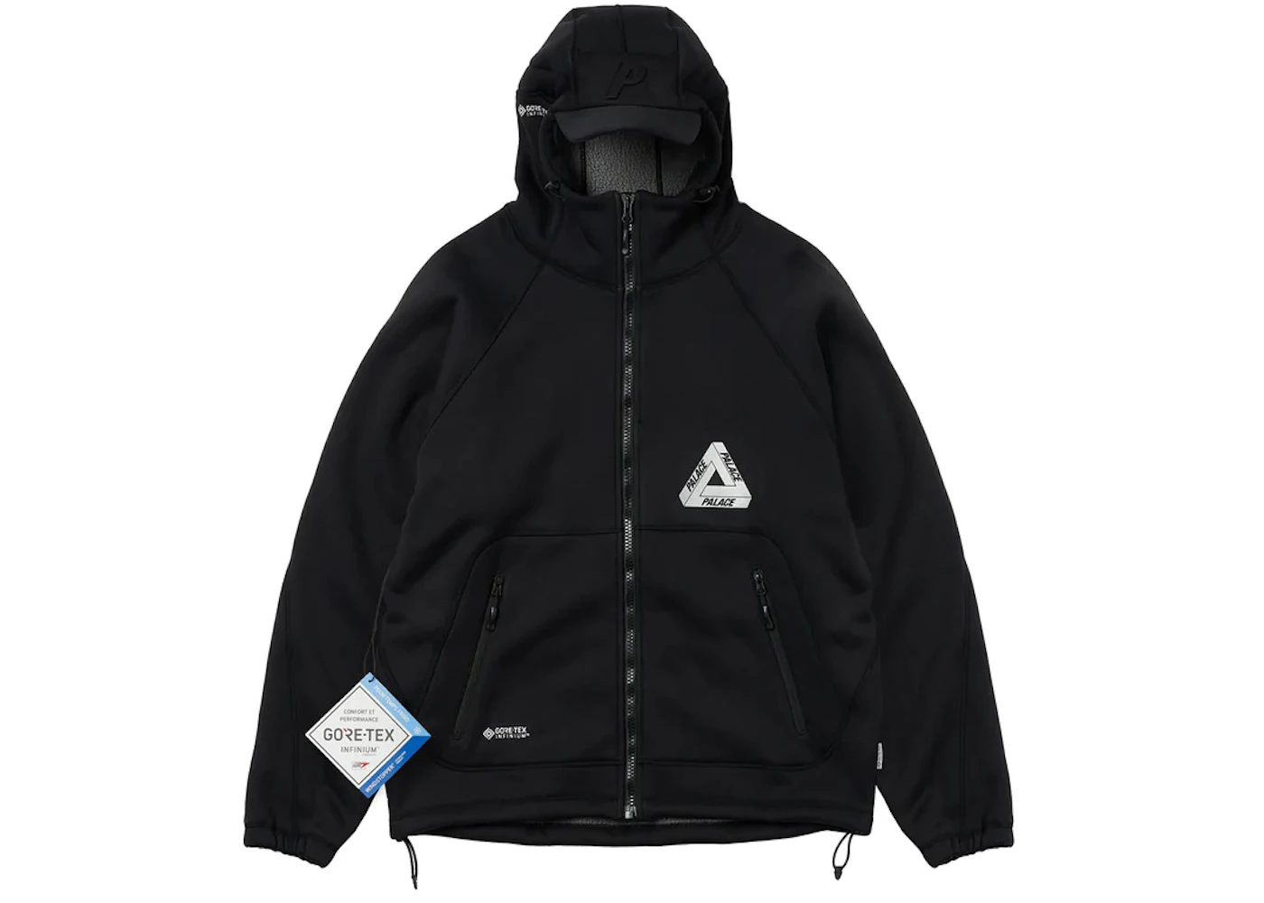 Palace Gore-Tex Infinium Cap Jacket Black Men's FW22 US