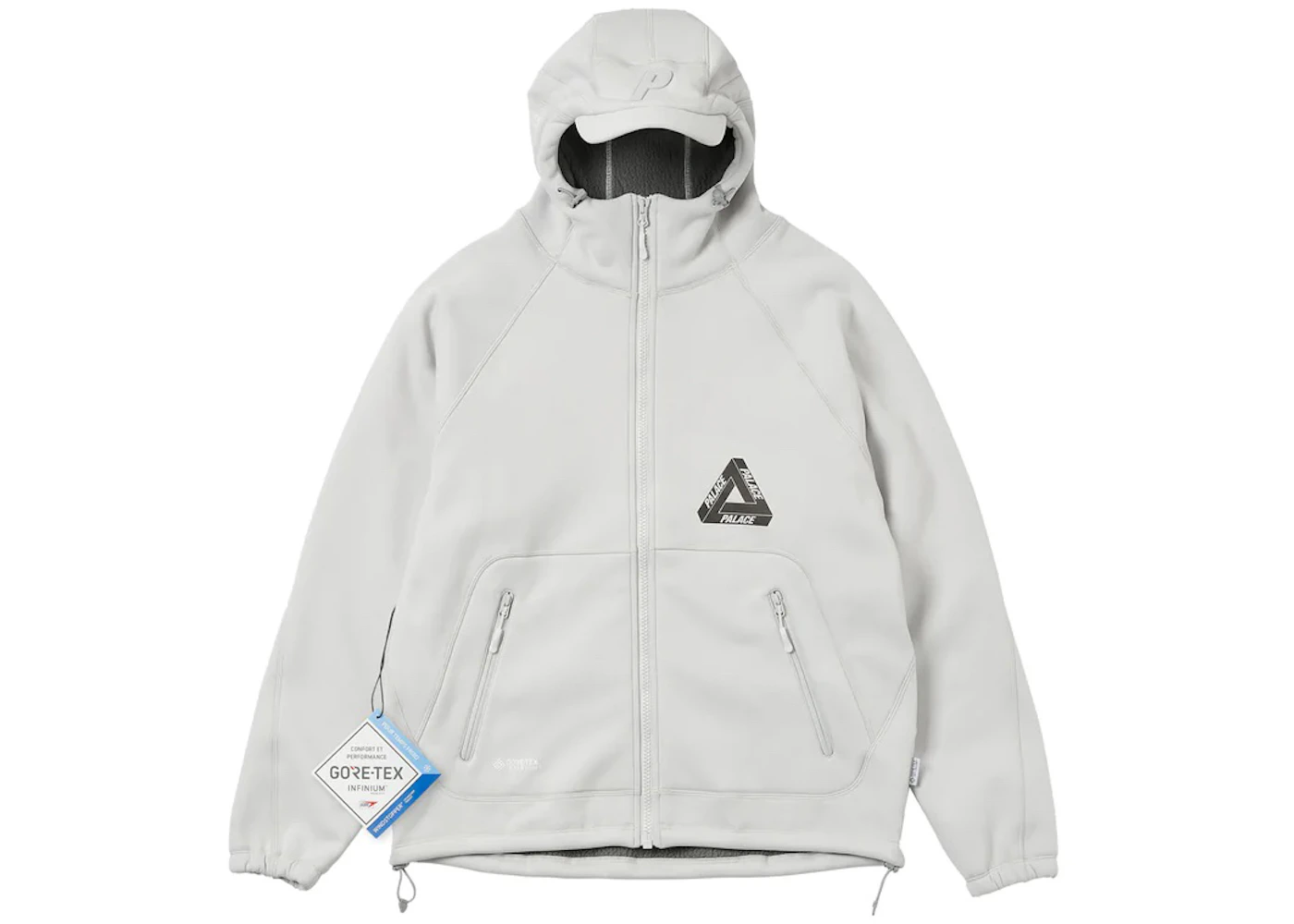 Palace Gore-Tex Infinium Cap Jacket Grey Men's - FW22 - US