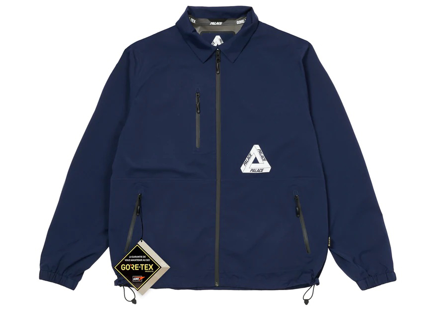 Palace Gore-Tex Paclite Coach Jacket Navy 男士- SS22 - TW