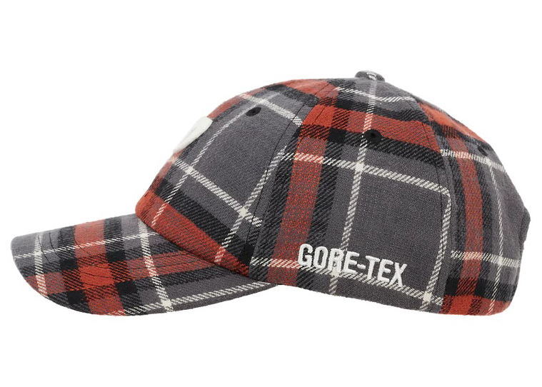 Palace Gore-Tex Plaid P 6-Panel Grey Check