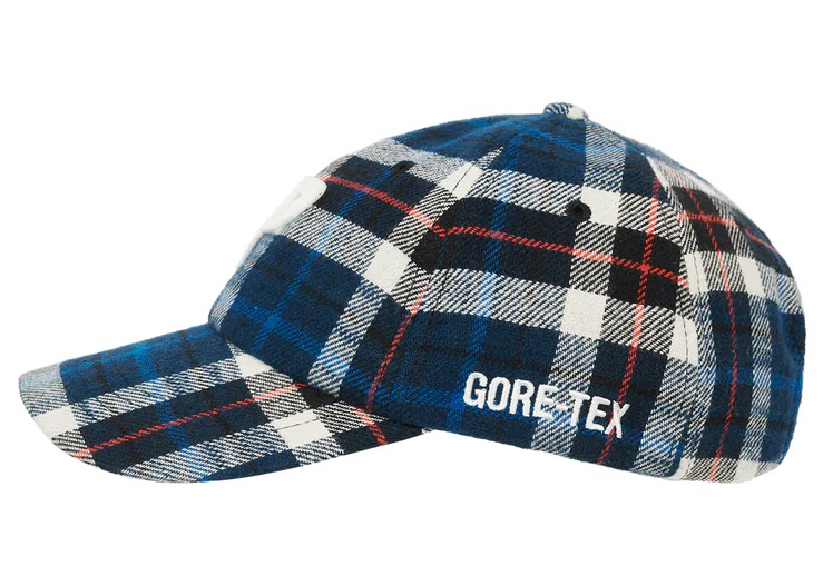 Palace Gore-Tex Plaid P 6-Panel Navy Check