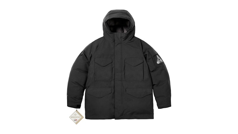 Palace Gore-Tex Windstopper Down Parka Black Men's - SS26 - US