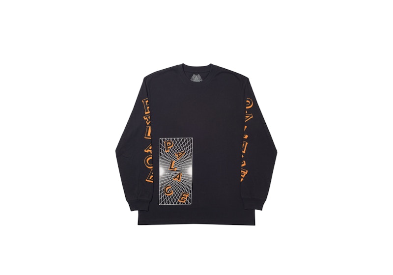 Palace PTV Longsleeve Black Men's - FW19 - US