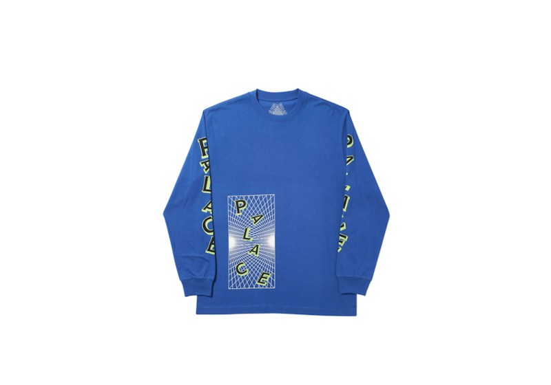 Palace Griddle Longsleeve Blue