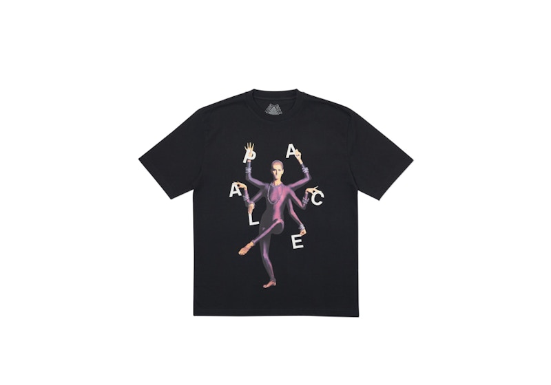 Pre-owned Palace Men's Handy T-shirt In Black