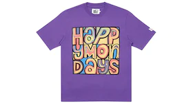 Palace Happy Mondays Cover T-Shirt Purple