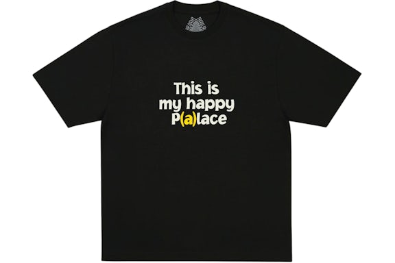 Palace Happy T-shirt Black