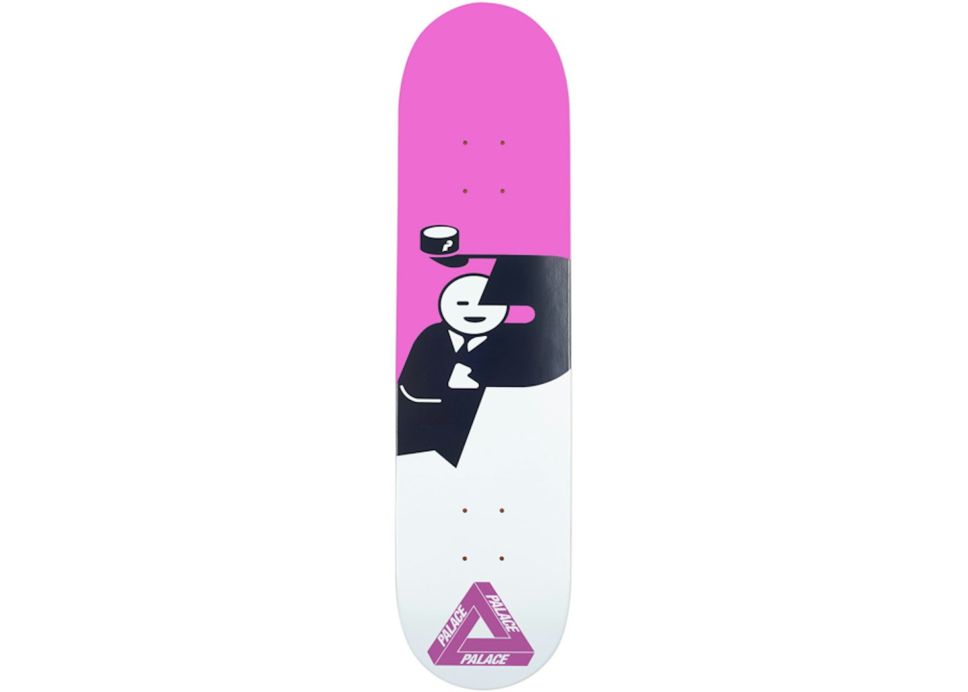 Palace Hatman 7 75 Skateboard Deck Purple Ss18